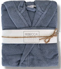 Accappatoio uomo donna spugna chicco di riso unisex art Giulia di Rebecca Home